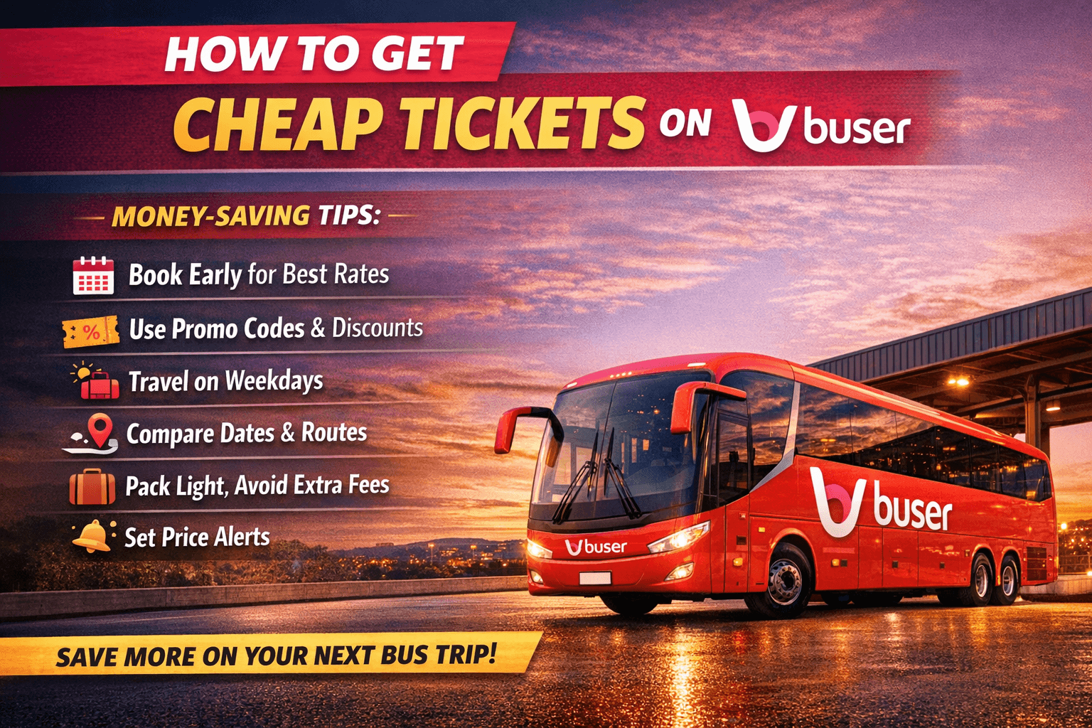 How to Get Cheap Tickets on Buser: Ultimate Guide to Save on Bus Travel