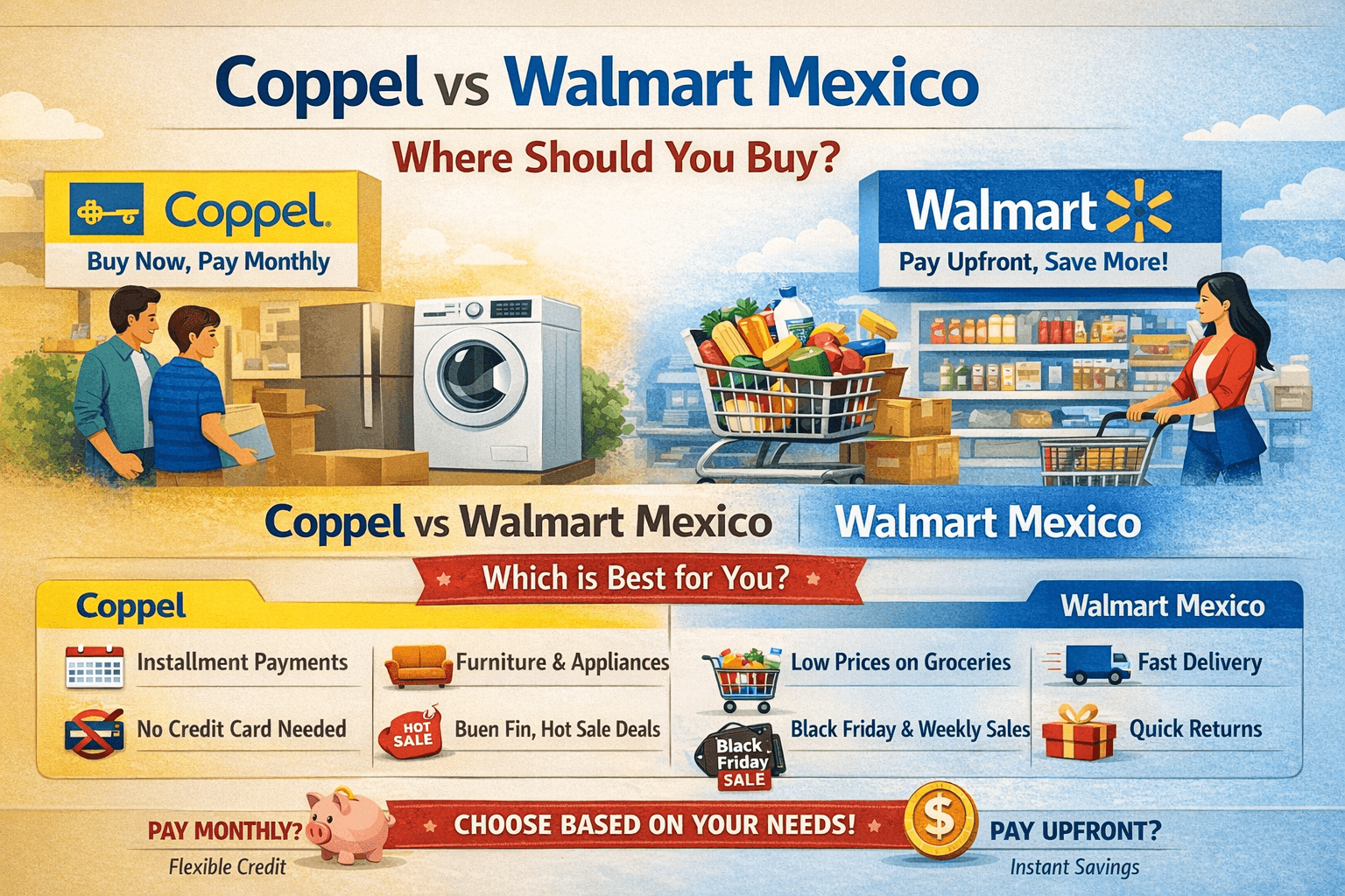 Coppel vs Walmart Mexico: Where Should You Buy?