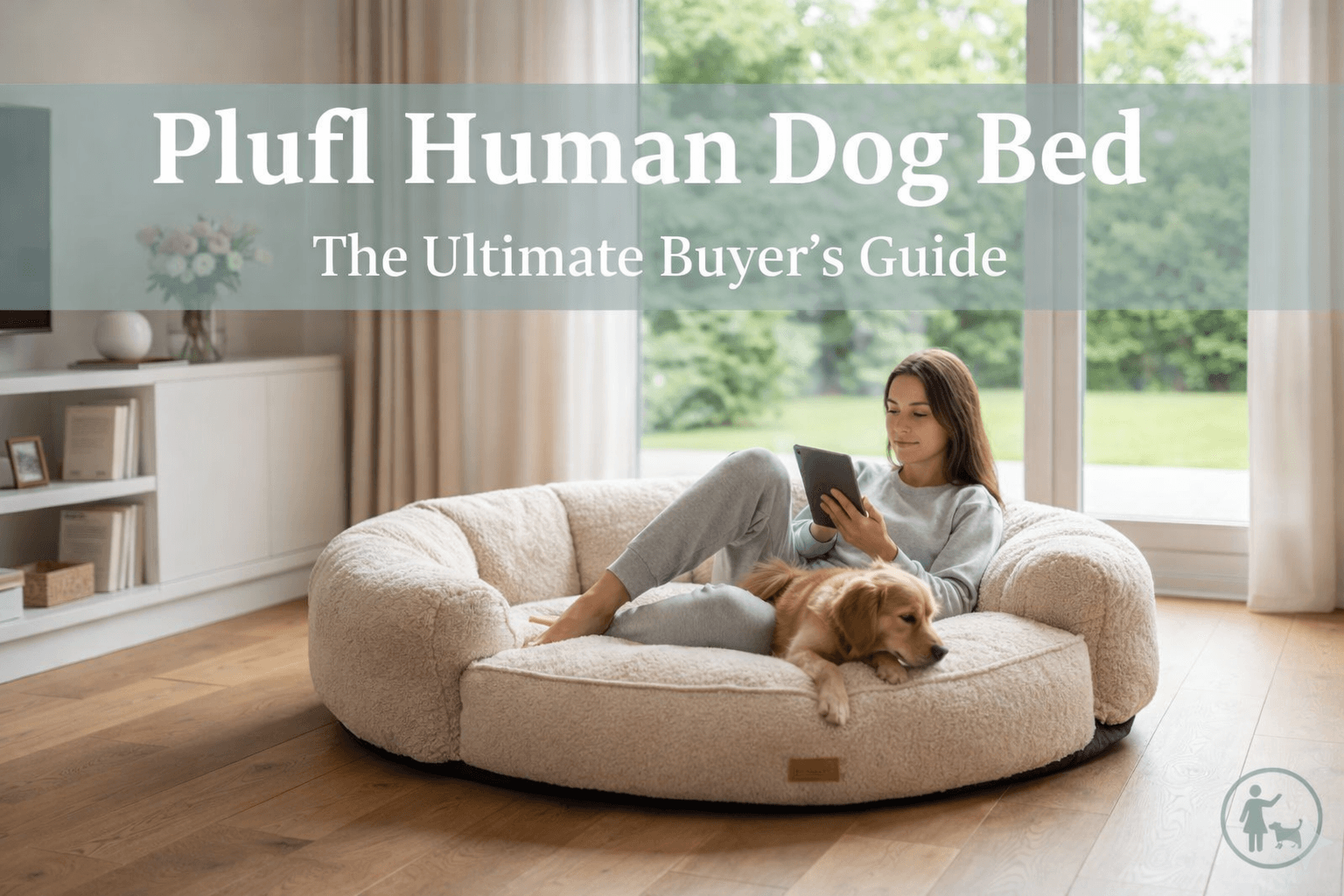 Plufl Human Dog Bed