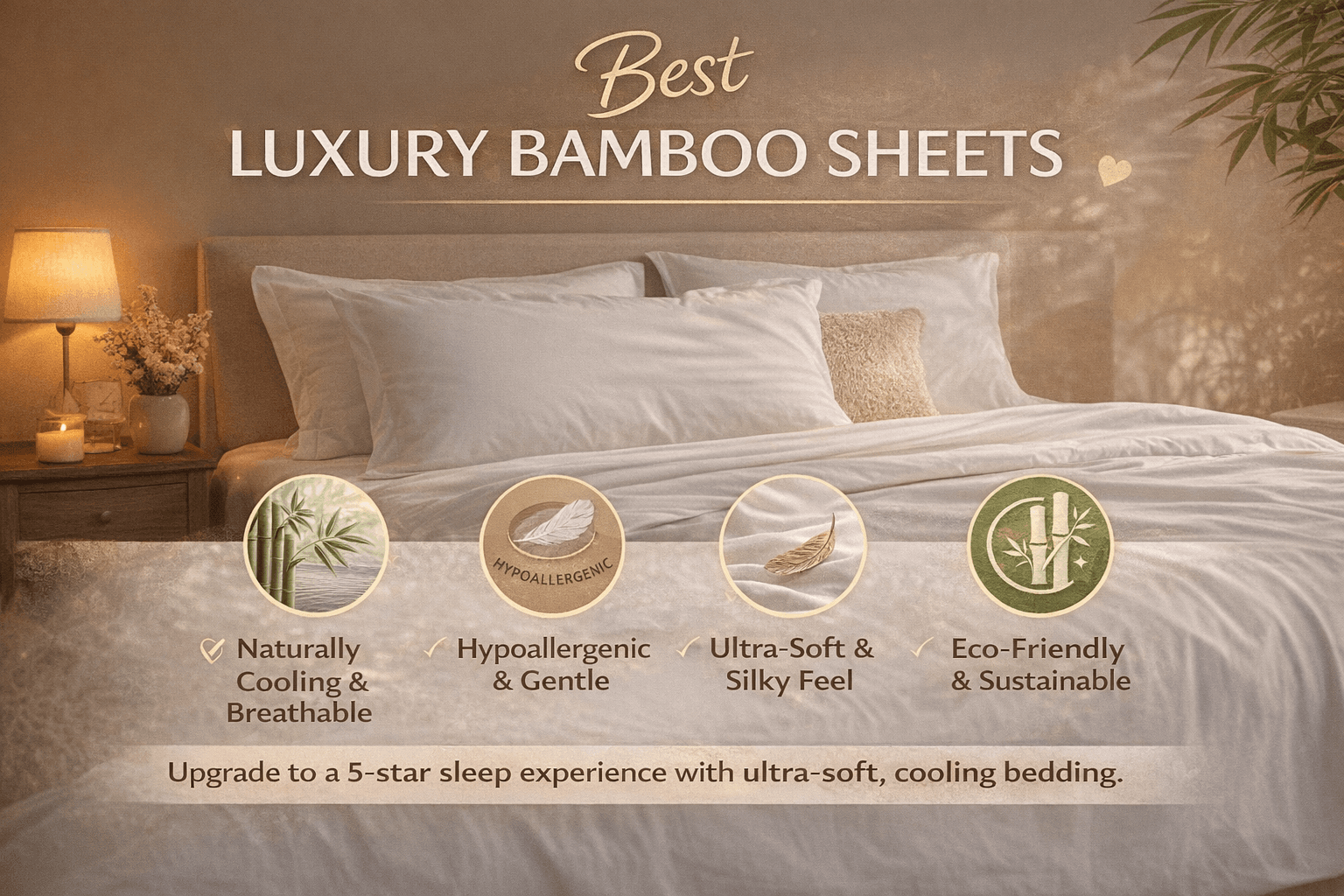 Best Luxury Bamboo Sheets (Ultimate Guide + Buying Tips)